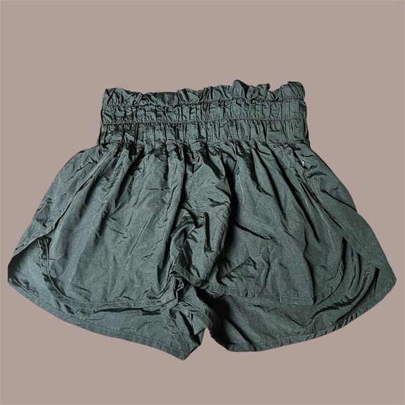 FP Movement by Free People Pants - FP Movement by Free People High-Waisted Charcoal Shorts
